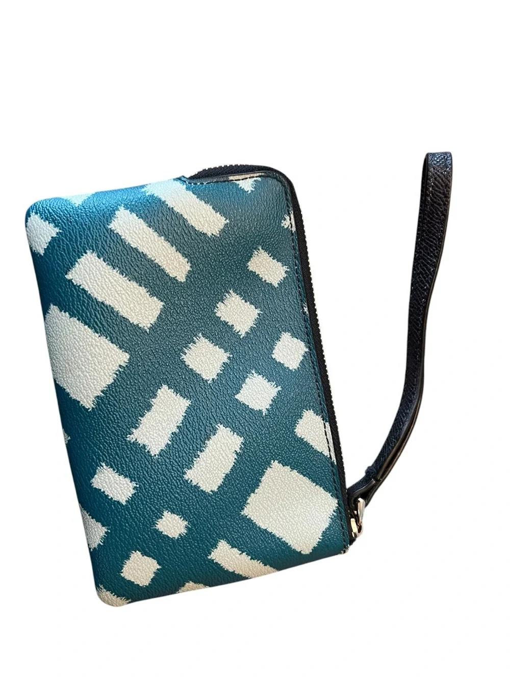 Coach Wild Plaid Wristlet - (READ)